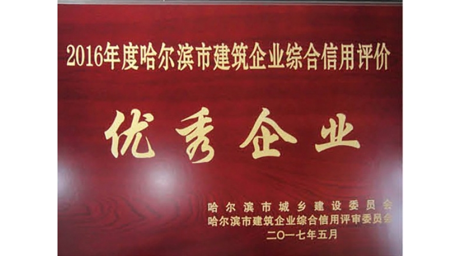 優(yōu)秀企業(yè)2016