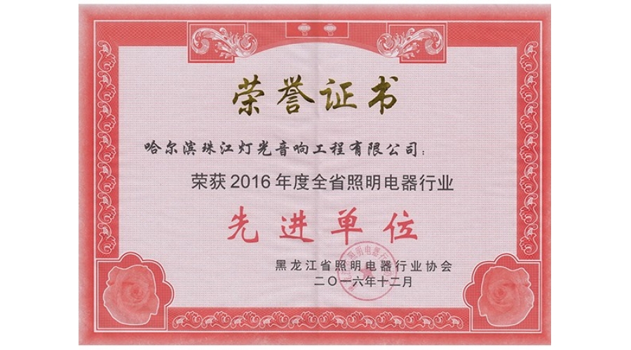 照明協(xié)會(huì)（先進(jìn)單位2016）